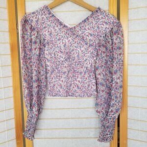 BB Dakota Steve Madden Off-Shoulder Balloon Sleeves Top Size XS